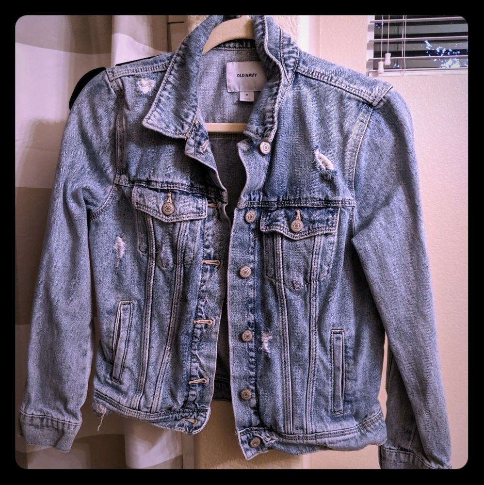 Grunge Jean jacket